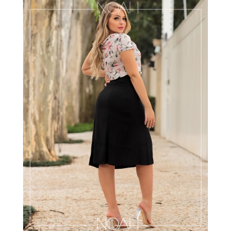 Conjunto Top e Saia FLORAL - MobWay Store - Moda Alternativa, Kawaii e  Gótica.