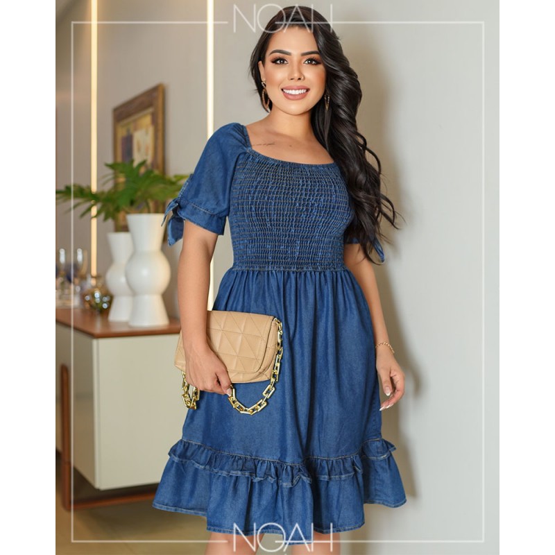 Vestido shop gode jeans